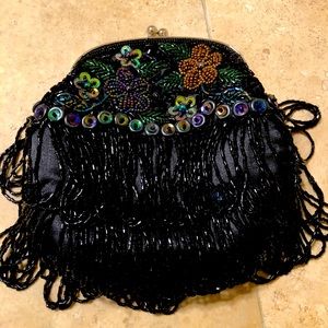 Beaded Clutch Purse